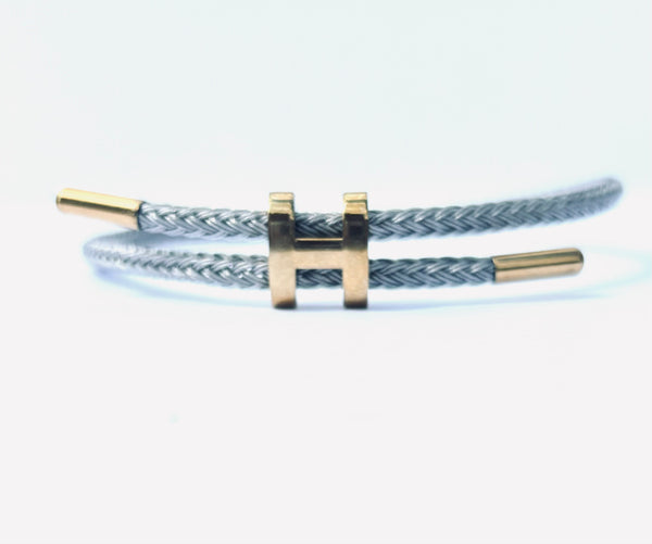 H bracelet Gold