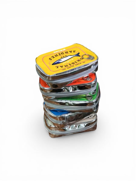 Canned Sardine travel Cosmetic Bag