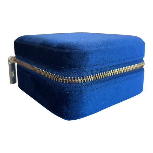 Velour Jewellery Box
