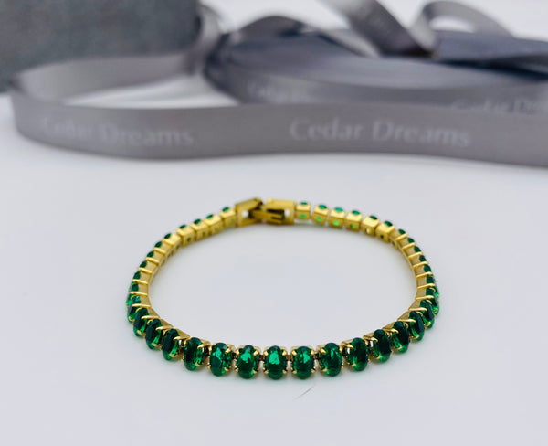 Emerald stone Bracelet
