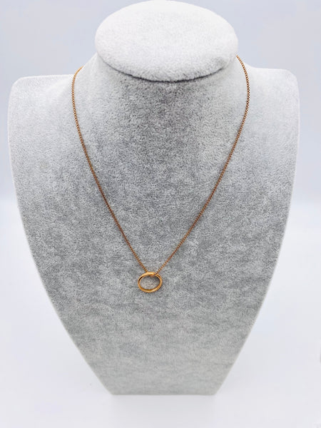 Circle necklace