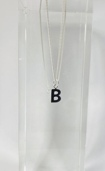 Sterling silver Initial Necklace
