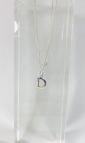 Sterling silver Initial Necklace